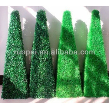 Hot sale artificial decorative tower type boxwood trees